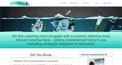 Desktop Screenshot of myfirstcoachingclient.com
